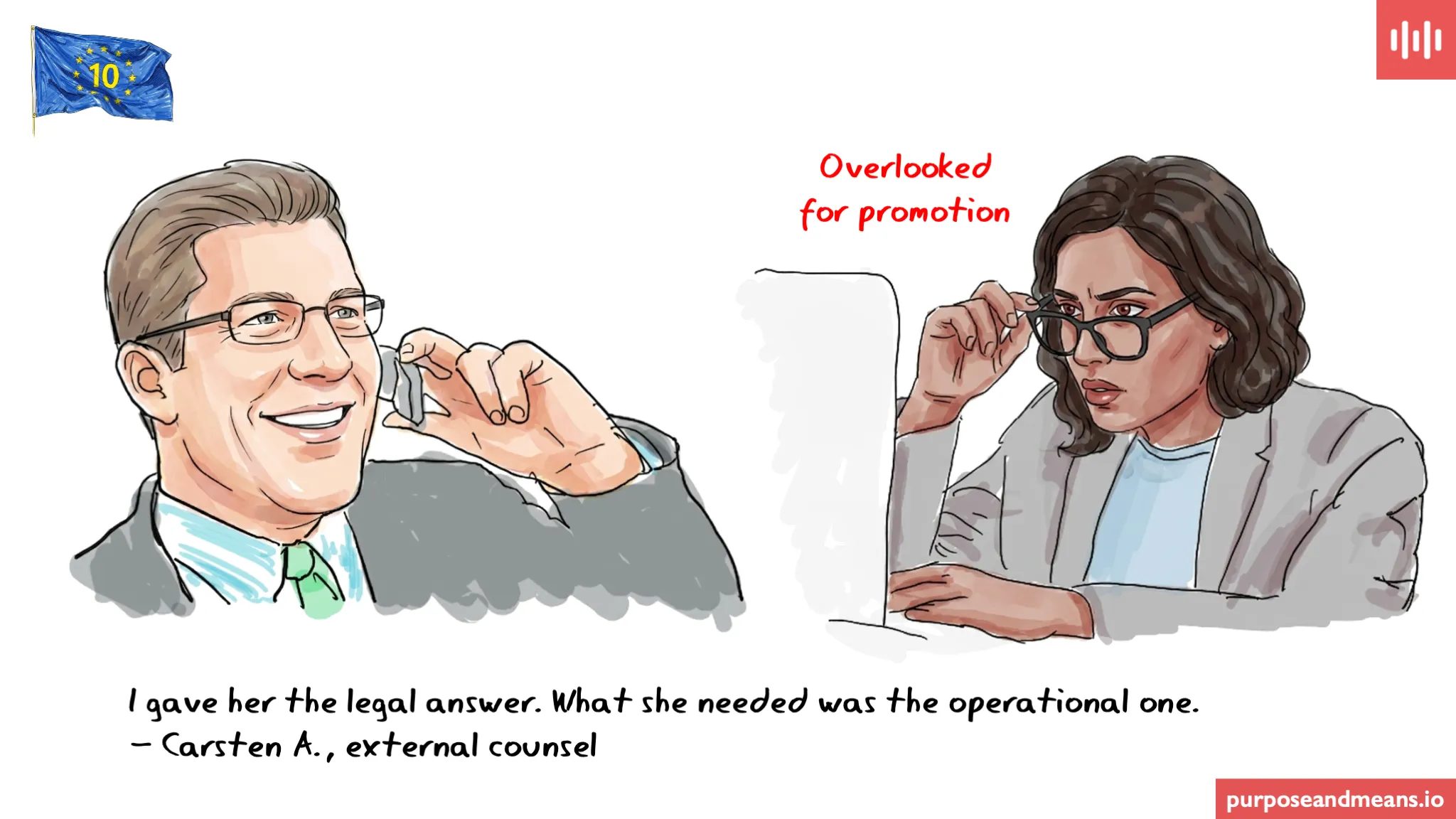 Beyond Legal #29: The external counsel who gave the legal answer when the operational one was needed