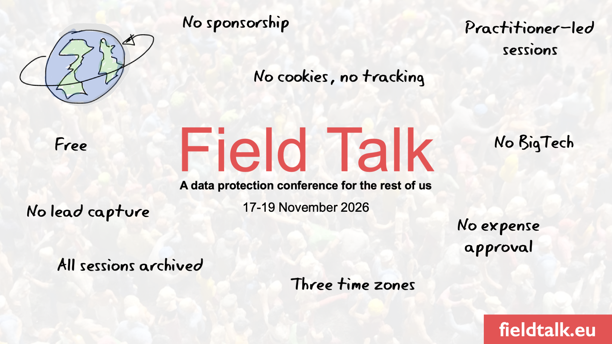 Field Talk — 17–19 November 2026